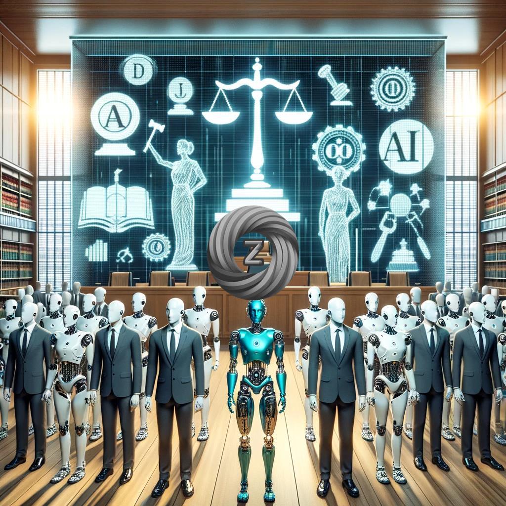 AI Litigation Service Illustration