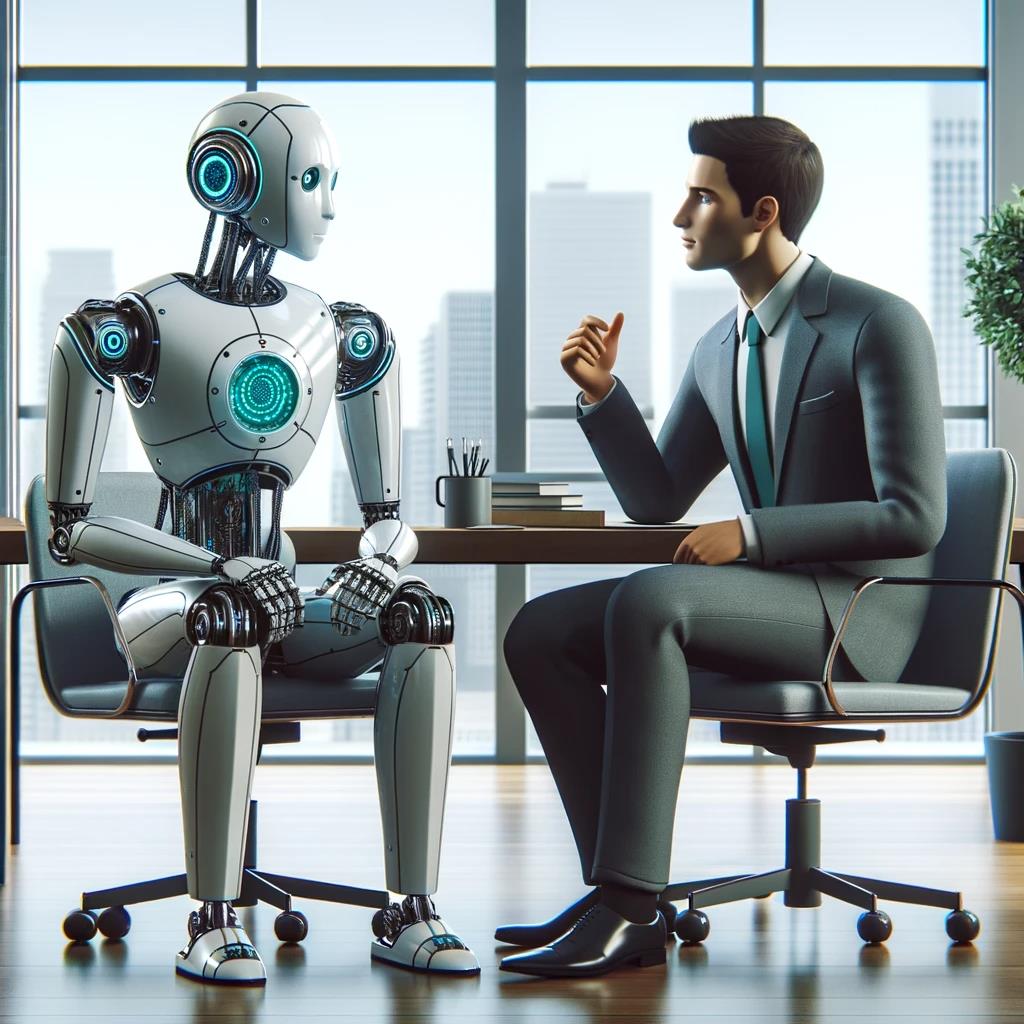 AI lawyer testing robot for compliance
